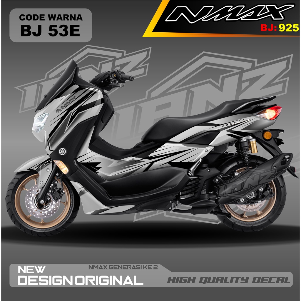 DECAL STICKER ALL NEW NMAX FULL BODY MOTOR / DECAL FULL BODY NMAX / DECAL STIKER FULL BODY NMAX / sticker nmax / decal nmax / stiker motor nmax / decal new nmax /STIKER DECAL NMAX TERBARU