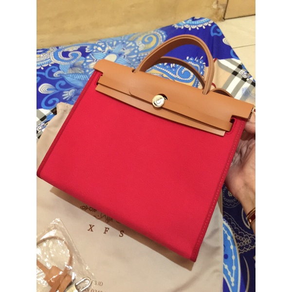 herbag 31 rouge tomate - handmade xfs