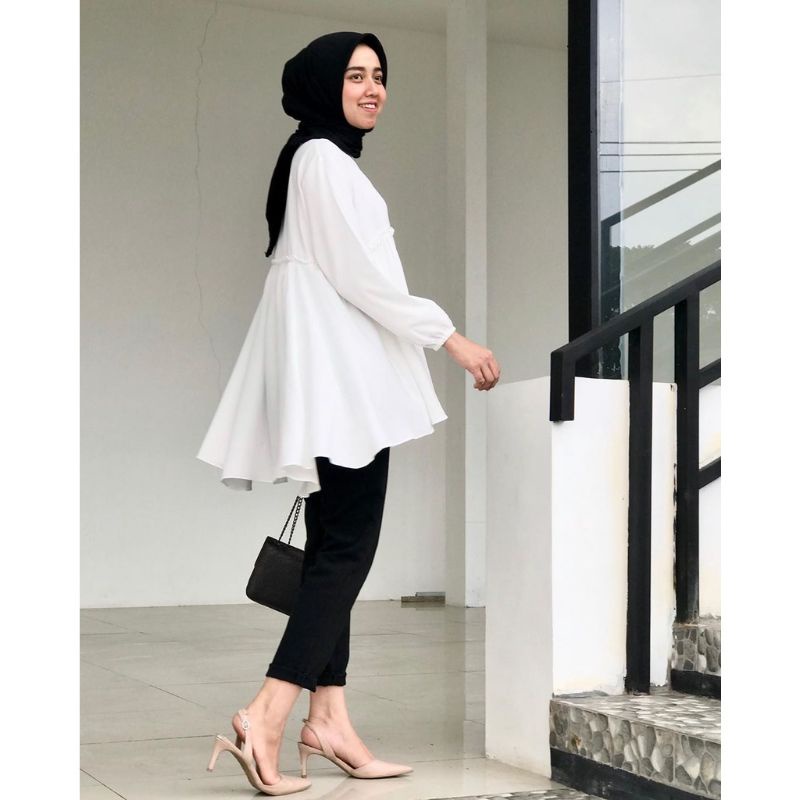 ATASAN WANITA ANI ATASAN TERBARU BLOUSE KOREAN STYLE FASHION MUSLIM