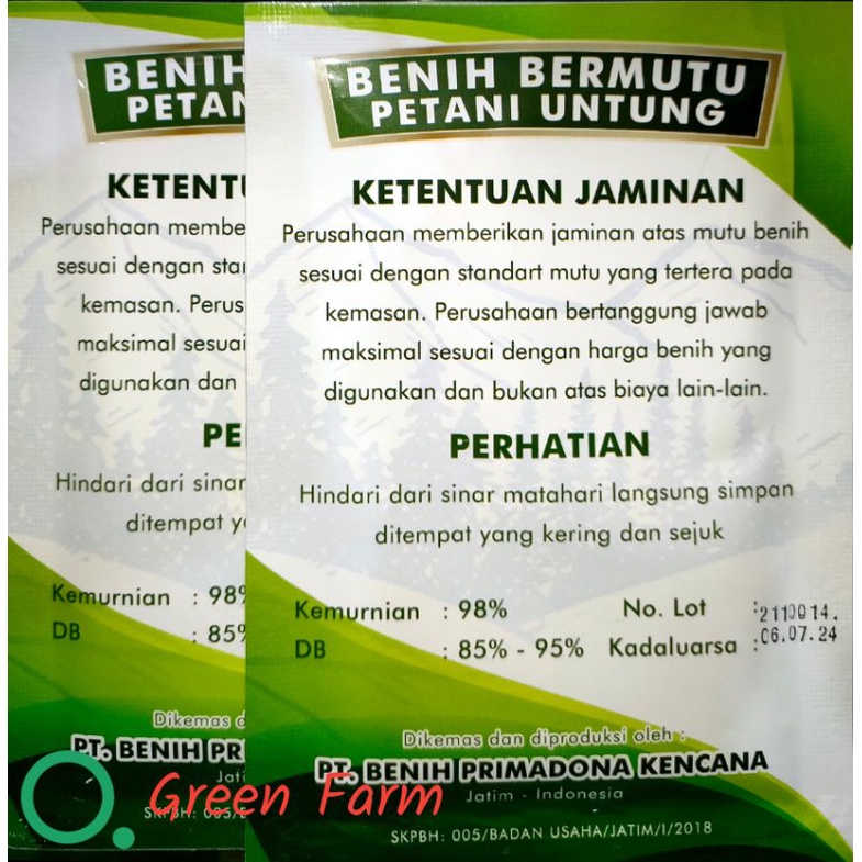 Benih Cabe Bokber Unggul Kemasan 10gr Original Pabrik Toleran Virus Seperti Tipe 212 Mantul