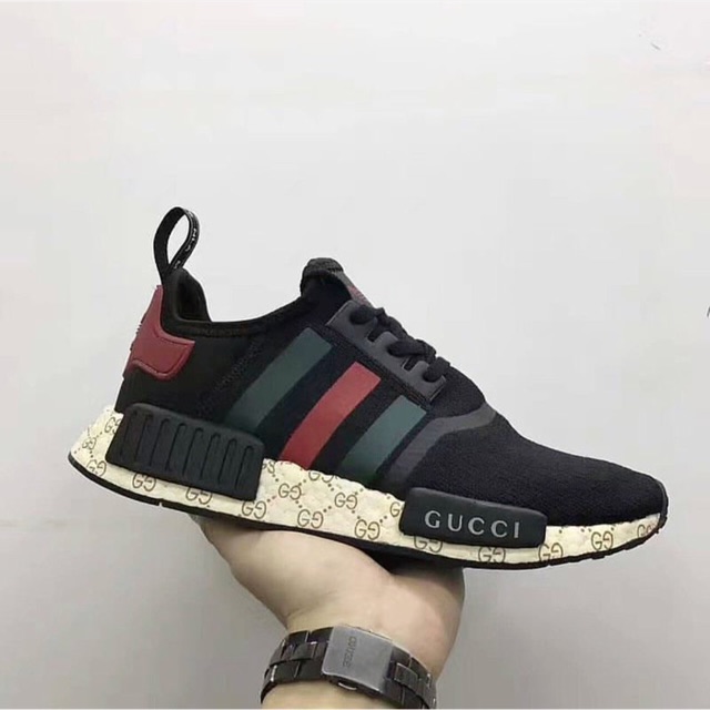 Sepatu Adidas nmd r1 gucci premium original / sepatu pria / sneakers adidas terbaru
