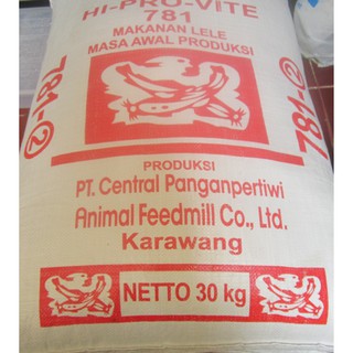 PAKAN IKAN PELET APUNG HI-PRO-VITE 781-2 KARUNG 30kg