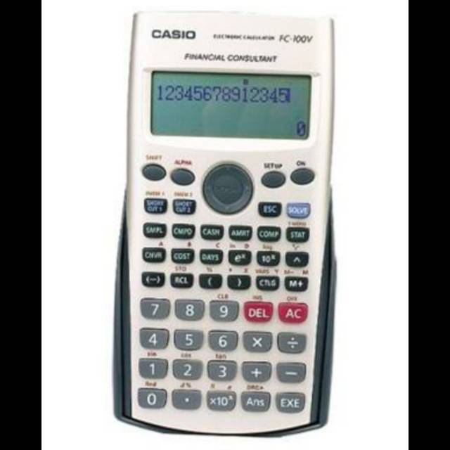 

Calculator Casio FC 200V / Financial Calculator