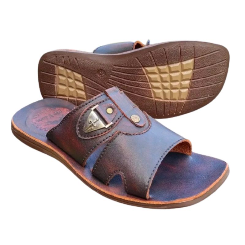 SANDAL PRIA FULL KULIT SAPI ASLI 100% BERKUALITAS