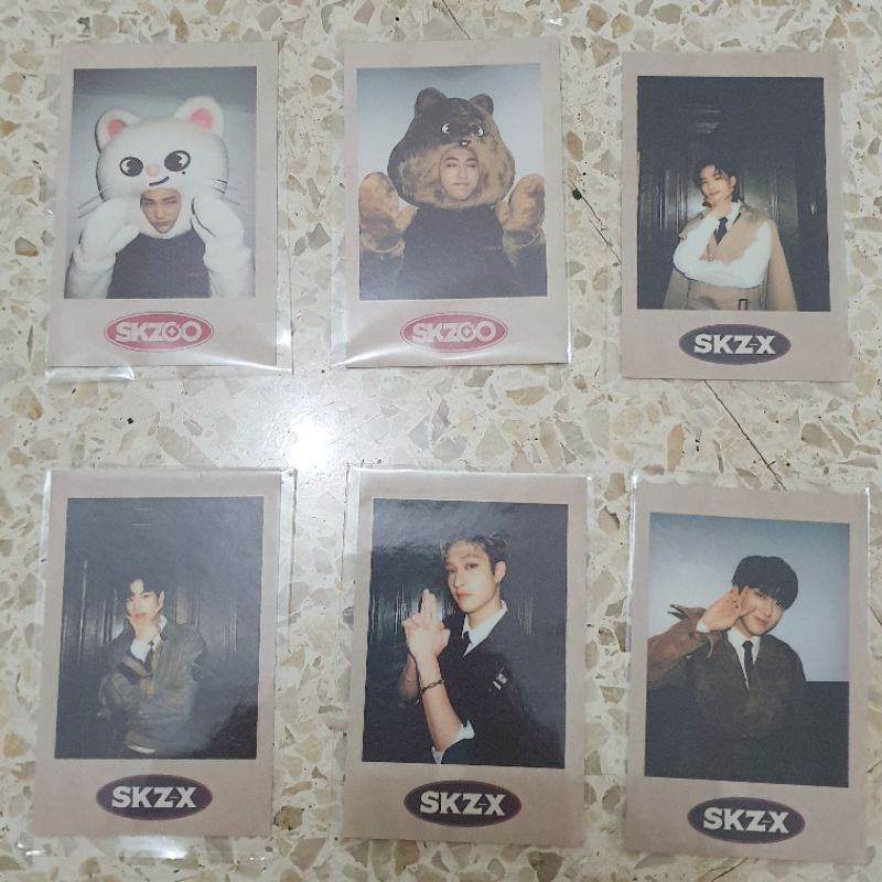 Stray Kids SKZ-X SKZOO POB Photocard Polaroid Hyunjin Changbin Han Bangchan Seungmin