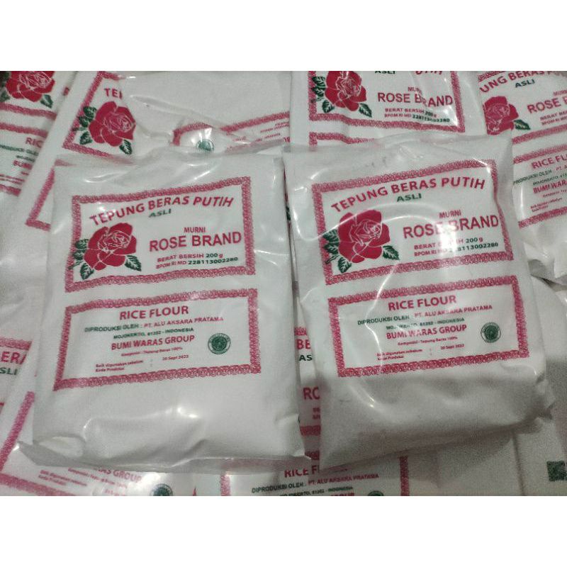 

Tepung Beras Putih Rose Brand 200gr