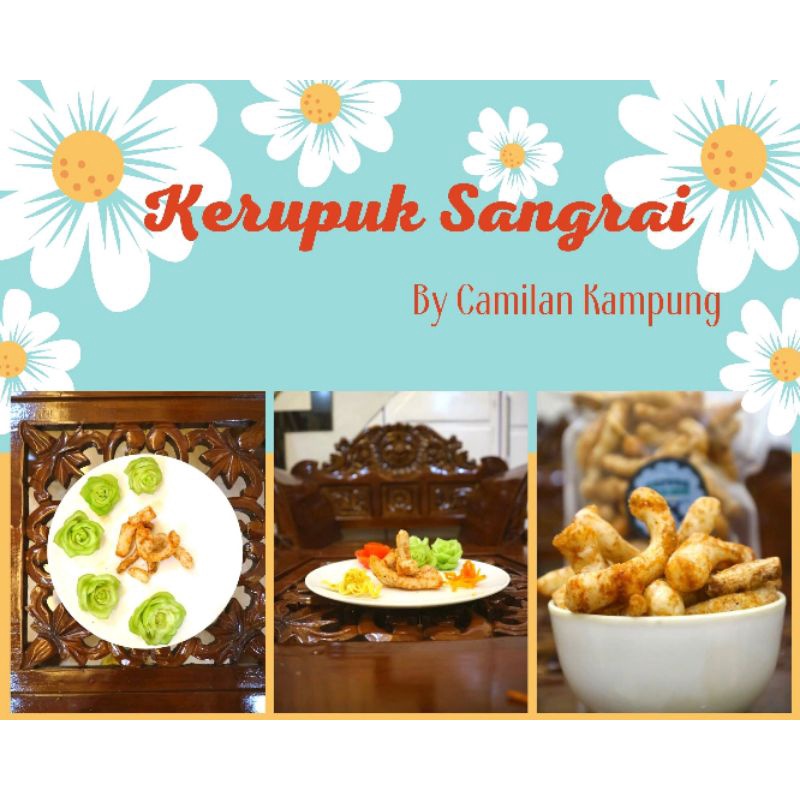 

Kerupuk Sangrai / Kerupuk miskin/ kerupuk bawang /Kerupuk Melarat/ Kerupuk Jamaras By Camilan Kampung