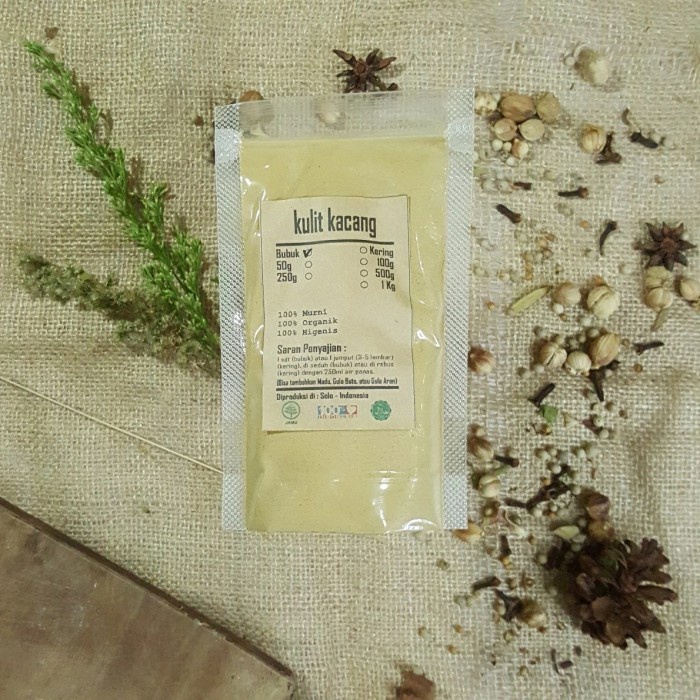 

KULIT KACANG TANAH BUBUK 50 gr - Arachis Hypogaea - MURNI