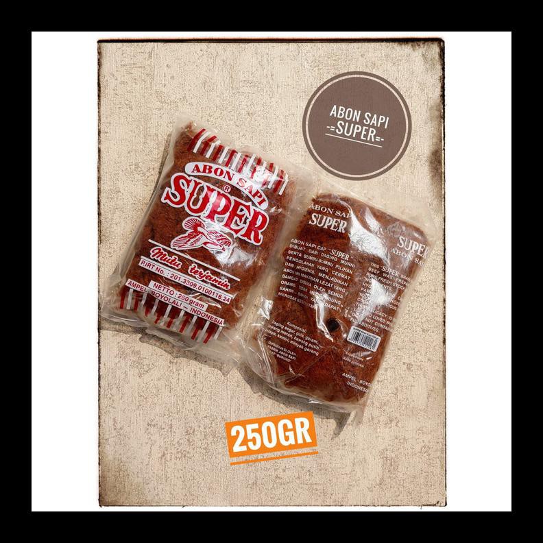 

BARU! ABON SAPI SUPER BOYOLALI ORIGINAL 250GR MURAH