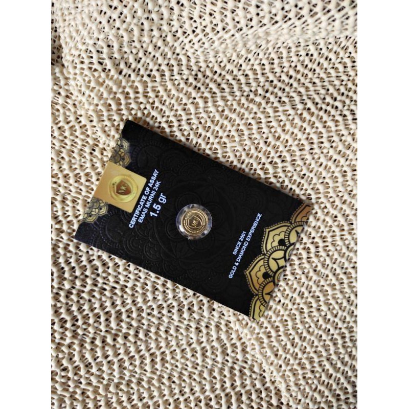 LOGAM MULIA MINIGOLD 24K 1,5 Gram