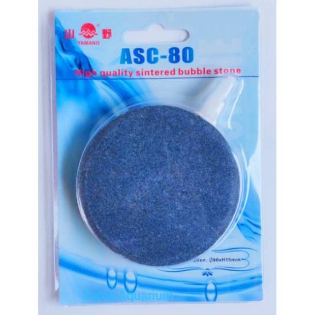 Batu Airstone airasi gelembung udara Yamano ASC-80 Diameter 8cm aerator Airpump