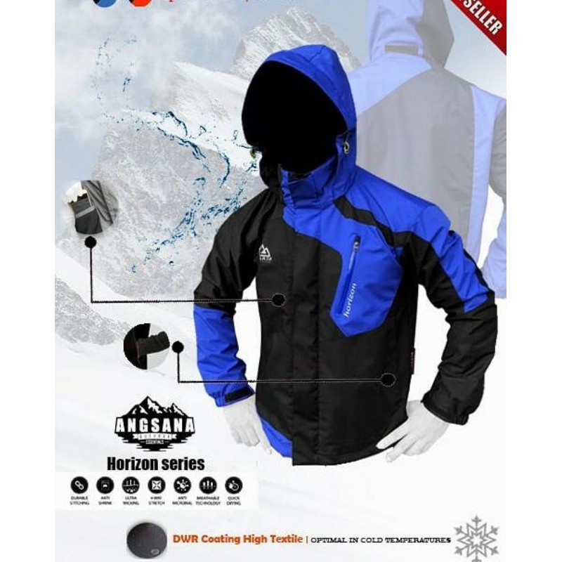 jaket waterproff angsana horizon