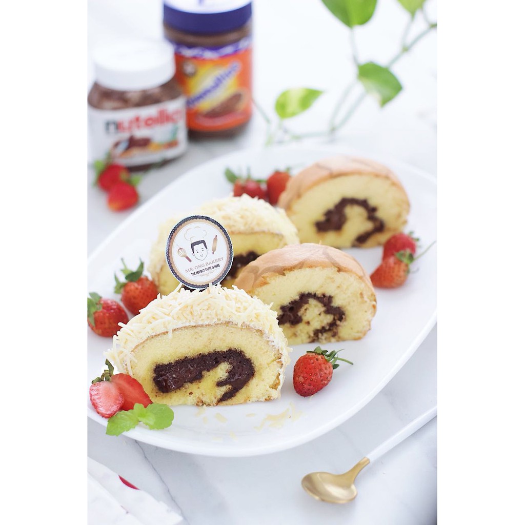 

Bolu Ovomaltine mix Nutella