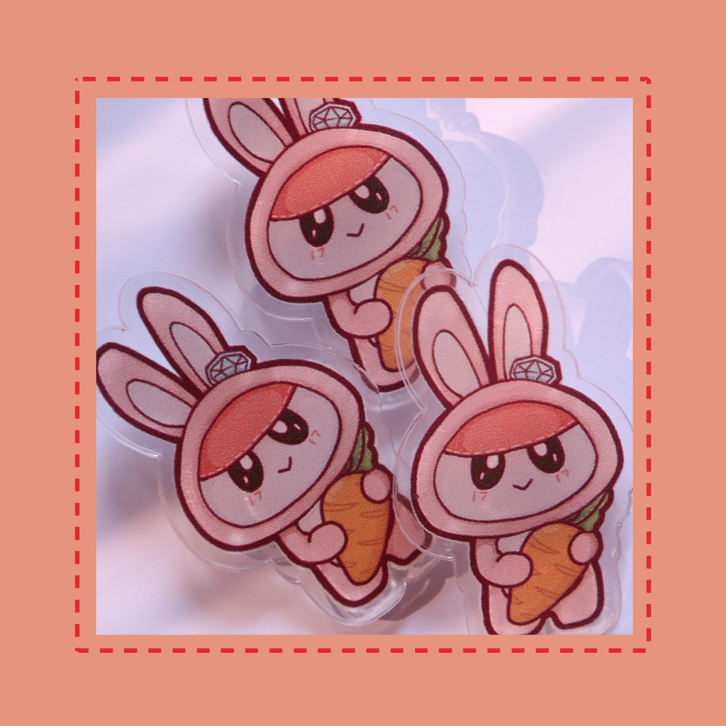 

bunny bongie - SVT Acrylic Pin