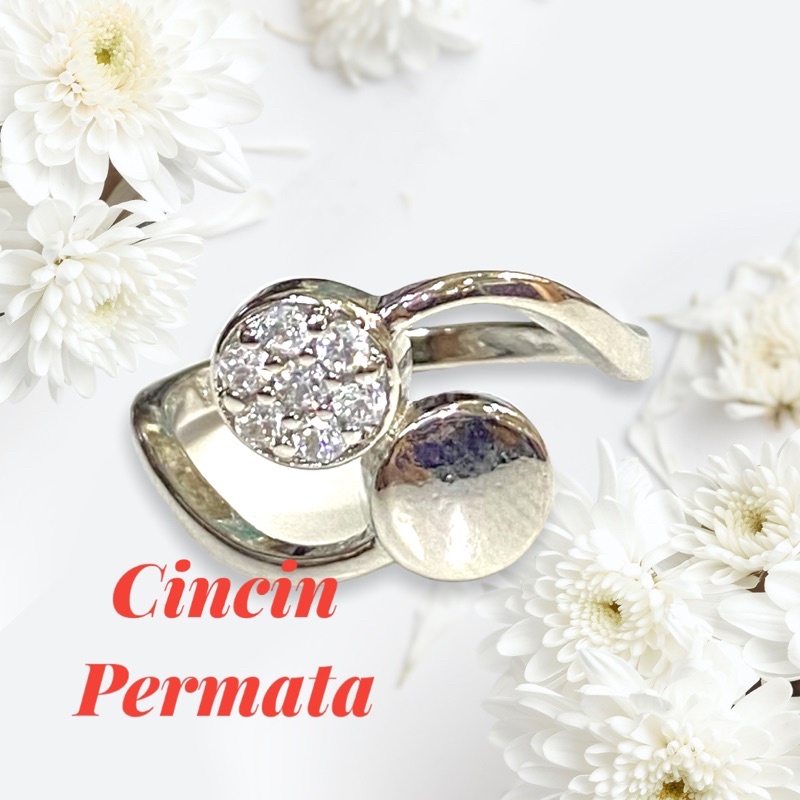 Cincin lapis emas cincin permata cincin replika berlian cincin diamond