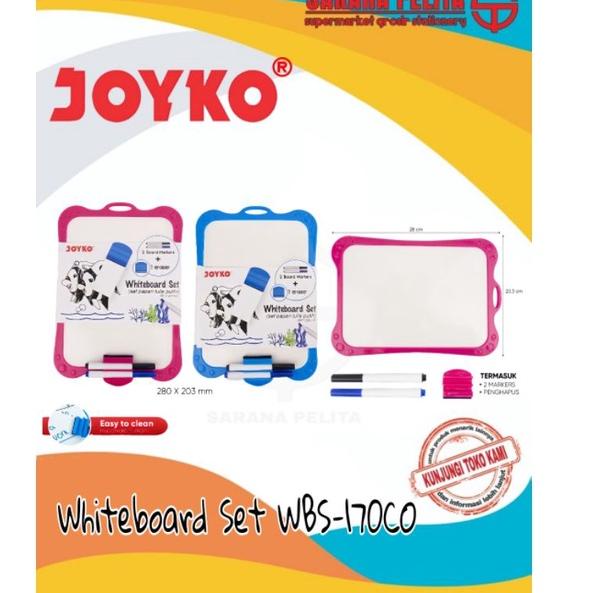 

Terbaru.. Papan Tulis Putih Set/ Whiteboard set/WBS-170CO/(1pcs)