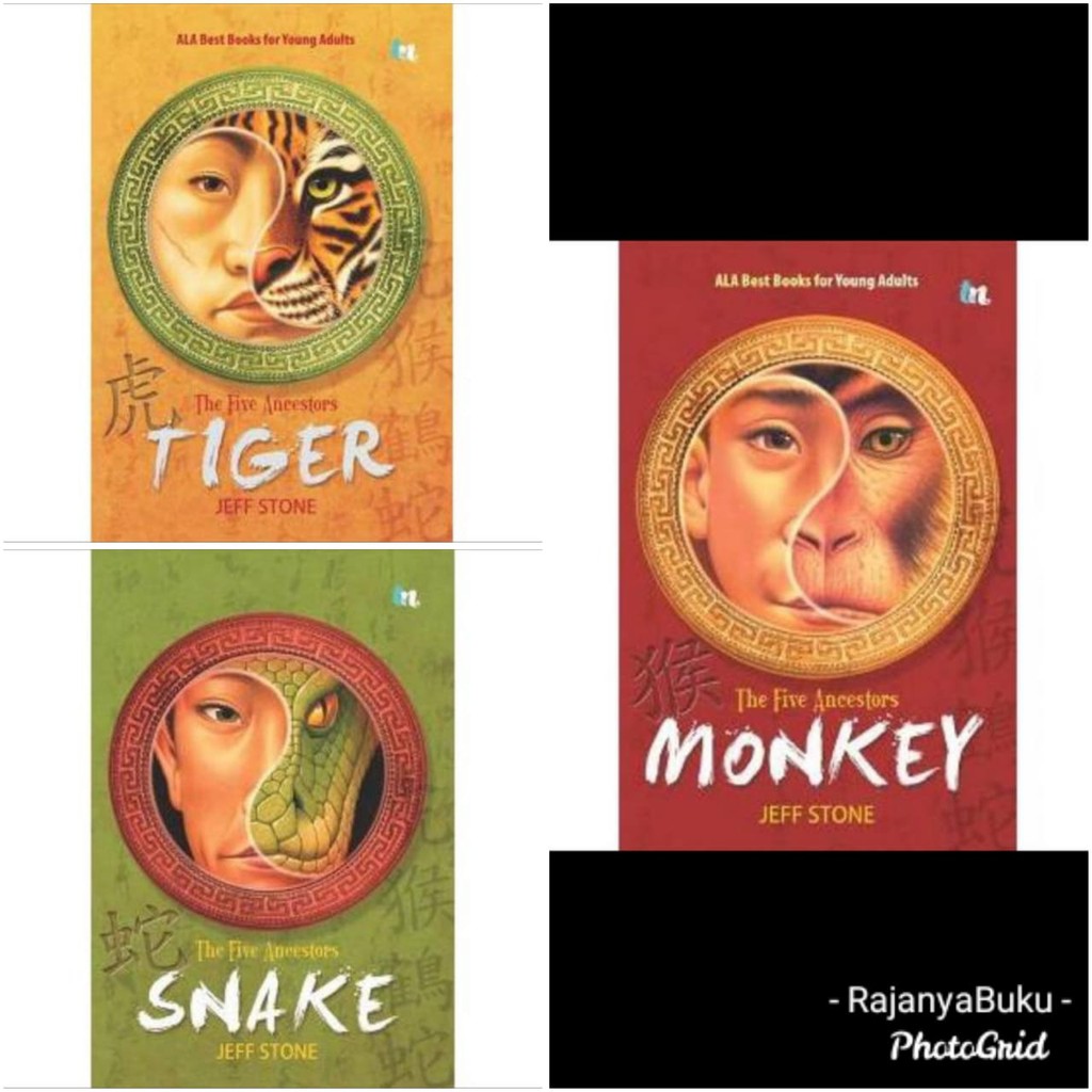 The Five Ancestors Tiger Monkey Snake (3 paket)