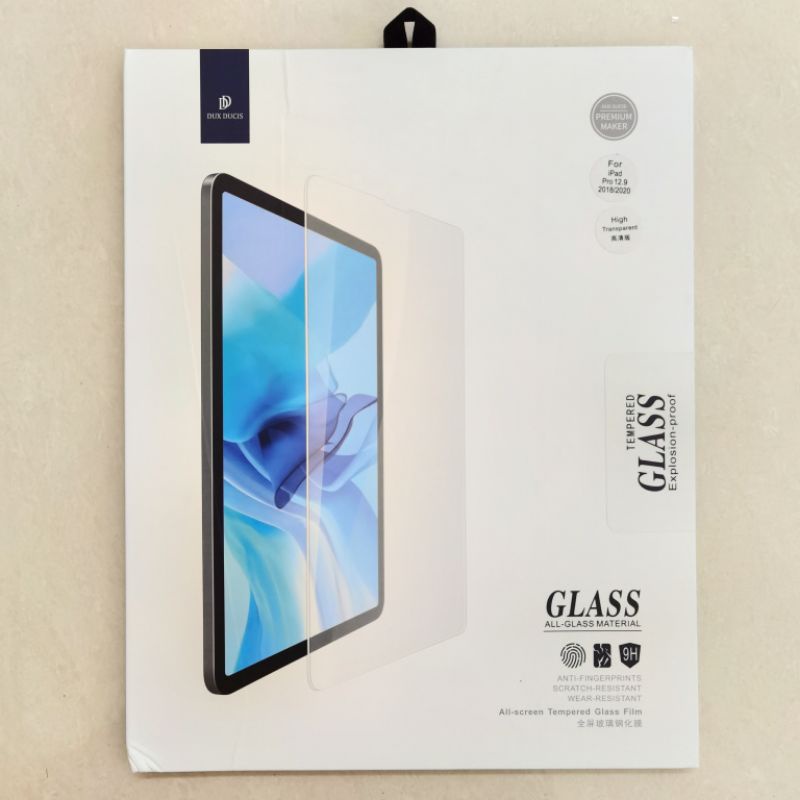 Tempered Glass iPad Pro 12.9 2022 M2 / 2021 M1 2020 2018 Dux Ducis Antigores Kaca