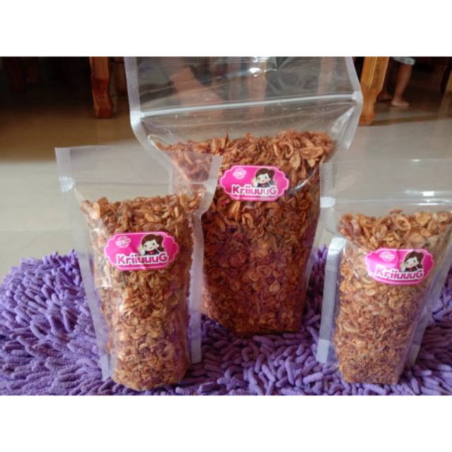 

Brambang goreng murni no tepung