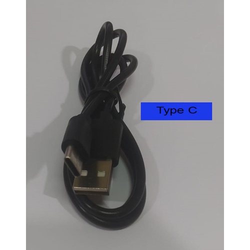 Kabel Data Type C Micro USB 80cm Hitam No Pack Real 2A Super Charge (oppo/xiaomi/vivo/realme)