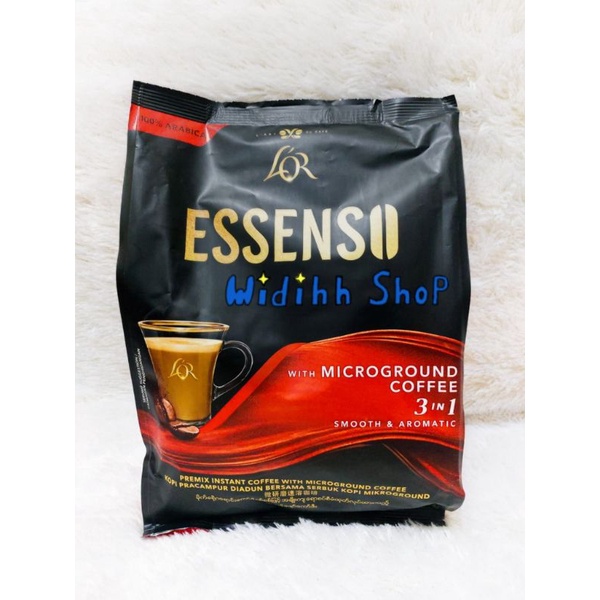 LOR Essenso Coffee With Microground Coffee 3 in 1 100% Arabica / Essenso Coffee Malaysia / Essenso Coffee 3in1 / Essenso Rich &amp; Aromatic / Kopi Instant 3in1 / Coffee Instant Malaysia