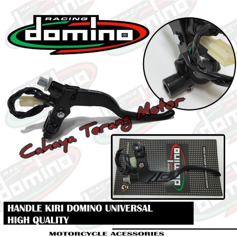 Master Rem Domino Oval + Kiri Kopling 1 Set Model RCB Universal Nmax,Beat,Aerox,Ninja,Satria Fu, Dll