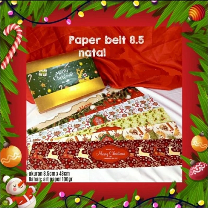 

Paper Belt Natal Pita Kertas Christmas Paper Belt