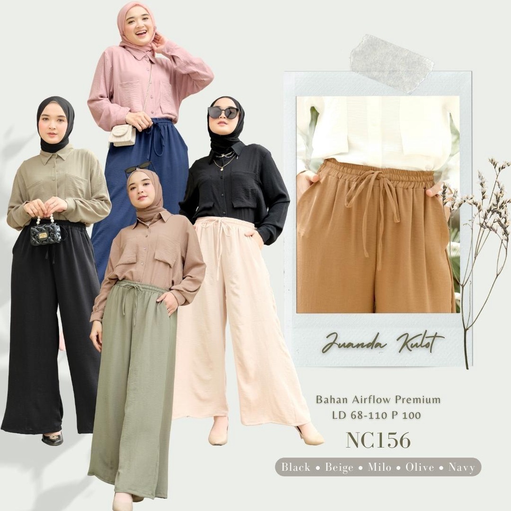 JUANDA KULOT / PANTS / CELANA KERJA / JUMBO SIZE