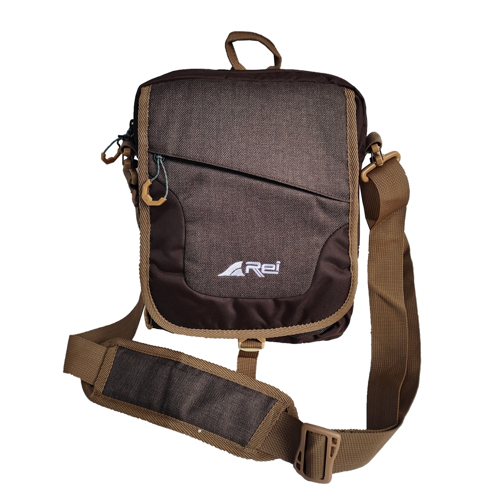 Tas Selempang Authentic Rei Ardennes - Travel Pouch Arei + Raincover Originals