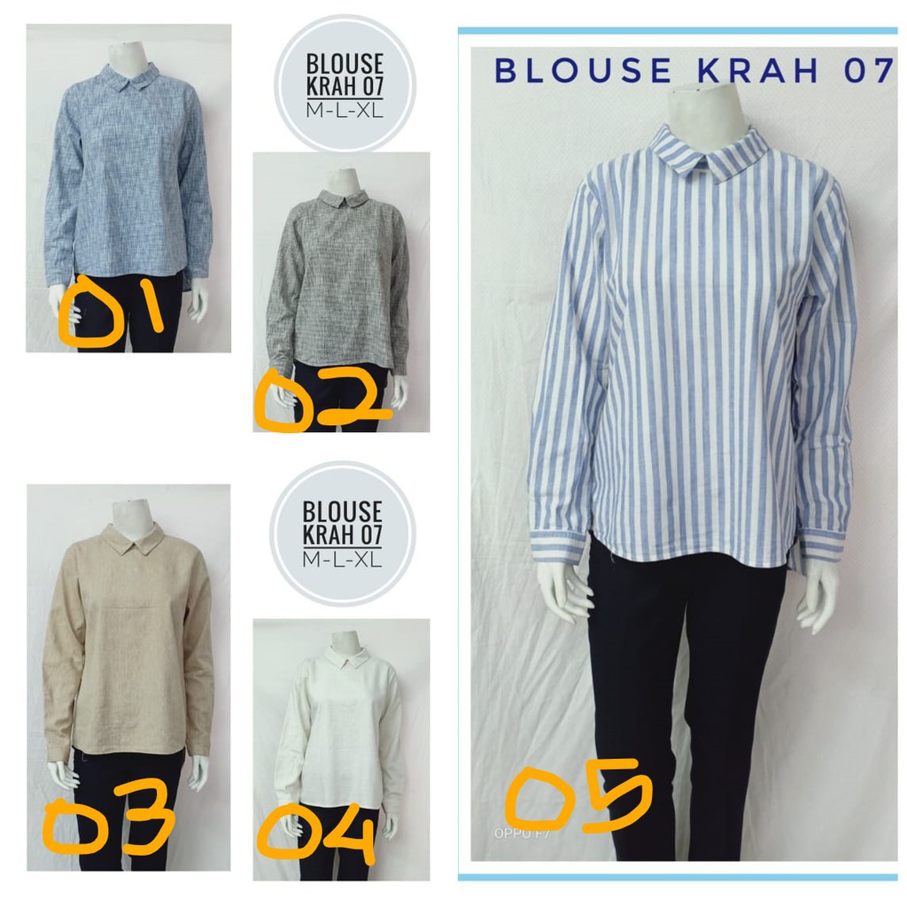 Zetye Blouse Kerah