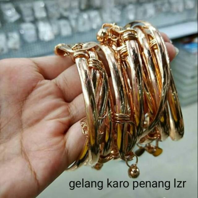 Gelang karo dewasa dan anak,awet,tahan lama