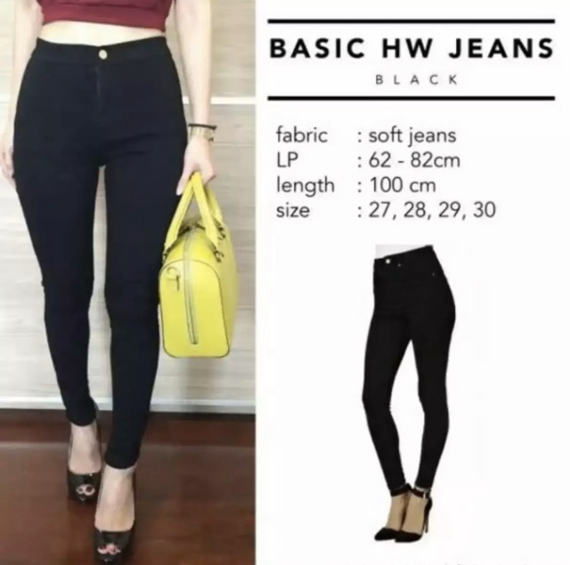 TR - HW JEANS BASIC / HW JEANS PUNNY / HIGHWAIST JEANS