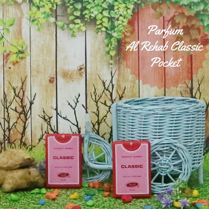 Parfum Minyak Wangi Dobha Pocket Spray Classic 18ml/Parfum Saku Murah NBJ