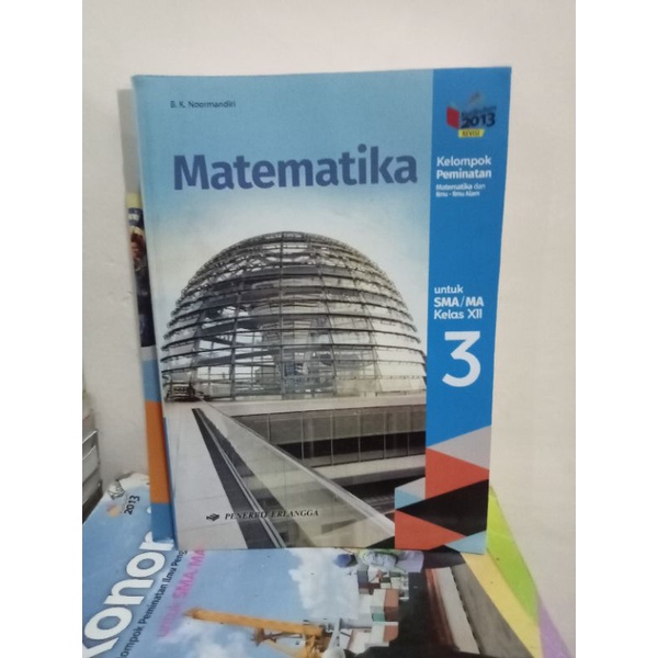 buku matematika kelas 12 SMA Erlangga kelompok peminatan