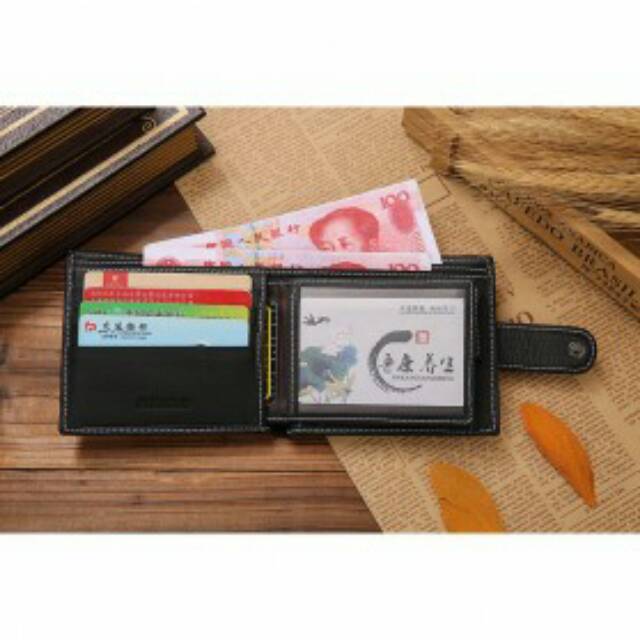 Dompet Kulit Pria - Black