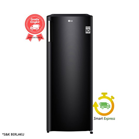 FREEZER LG GN-INV 304BK - (1 PINTU)