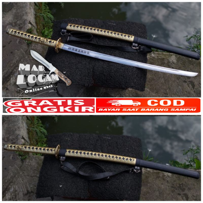 Thelast versi WD samurai kanji murah berkualitas katana jepang