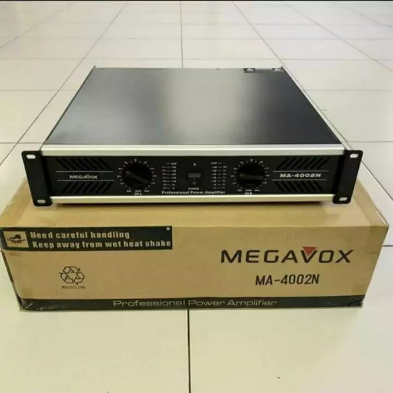 POWER AMPLIFIER MEGAVOX MA 4002 POWER MEGAVOX MA-4002N