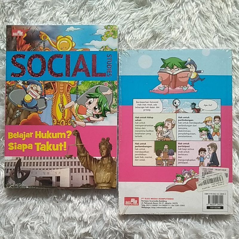 Buku Educomics Anak - Social Studies - Belajar Hukum? Siapa Takut!