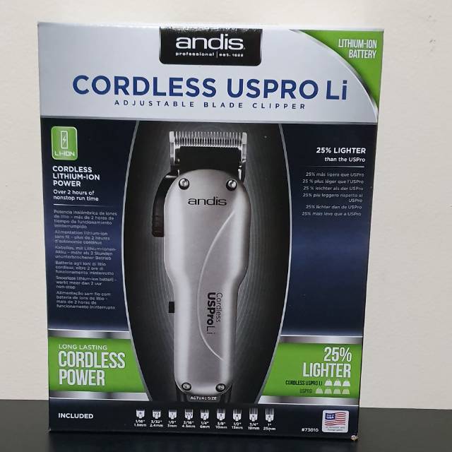 andis clipper/andis cordless uspro Li/ clipper /alat cukur rambut  /clipper andis /clipper