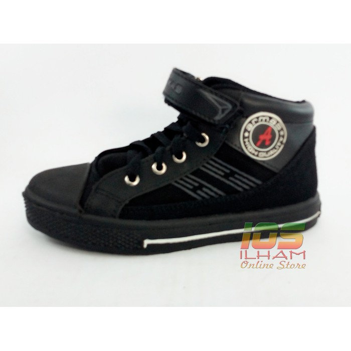 Sepatu Anak Armas New Andy Size 34-37 Hitam