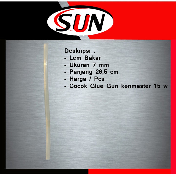 Refil Isi Ulang Glue Gun Lem Bakar Lem Tembak 7 Mm 26.5 Cm