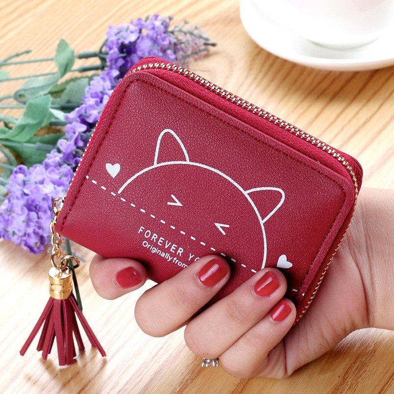 ( Fy ) COD Dompet  import Dompet Wanita Mini Cantik Dompet Import murah cantik Real Pict C1