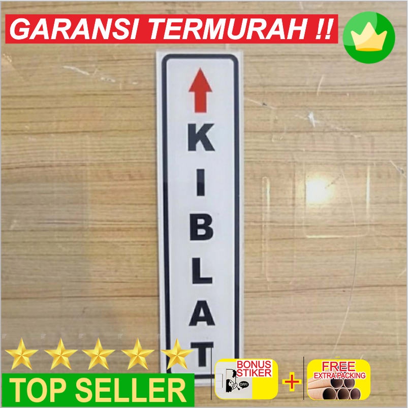 

Terlaris SIGN AKRILIK K3 RAMBU KIBLAT UKURAN 5X20CM Keren