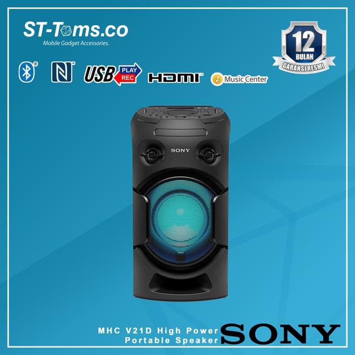 Sony MHC-V21D / MHC V21D High Power Portable Speaker