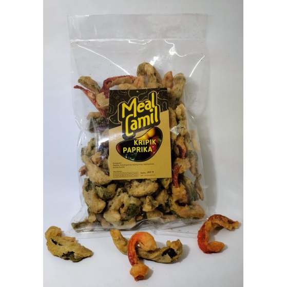 

Meal Camil kripik paprika 200 gram