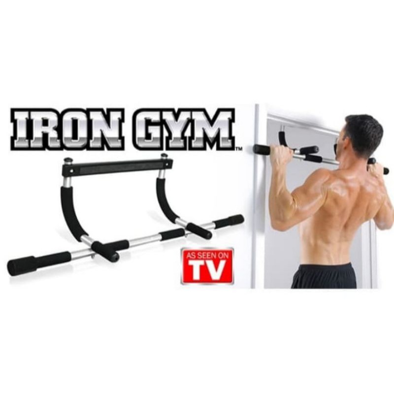 Pull Up Bar Door Chinning Up Alat Pull Up Pintu Di Rumah Perlengkapan Fitness Iron Gym Portable