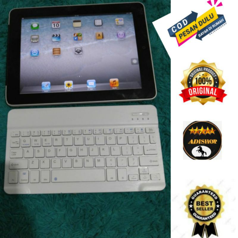 APLE IPAD 2/64GB | WI-FI ONLY | BONUS KEYBOARD WIRELES