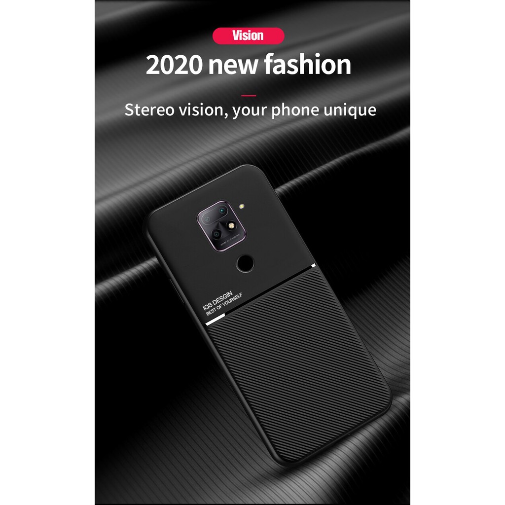 Case Xiaomi Redmi Note 9 / 9s / 9 Pro / 9 Pro MaxCarbon Fiber Premium Casing Magnetic Silicone Magne