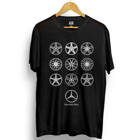 KAOS T SHIRT MERCEDES BENZ LOGO VELG VARIOUS